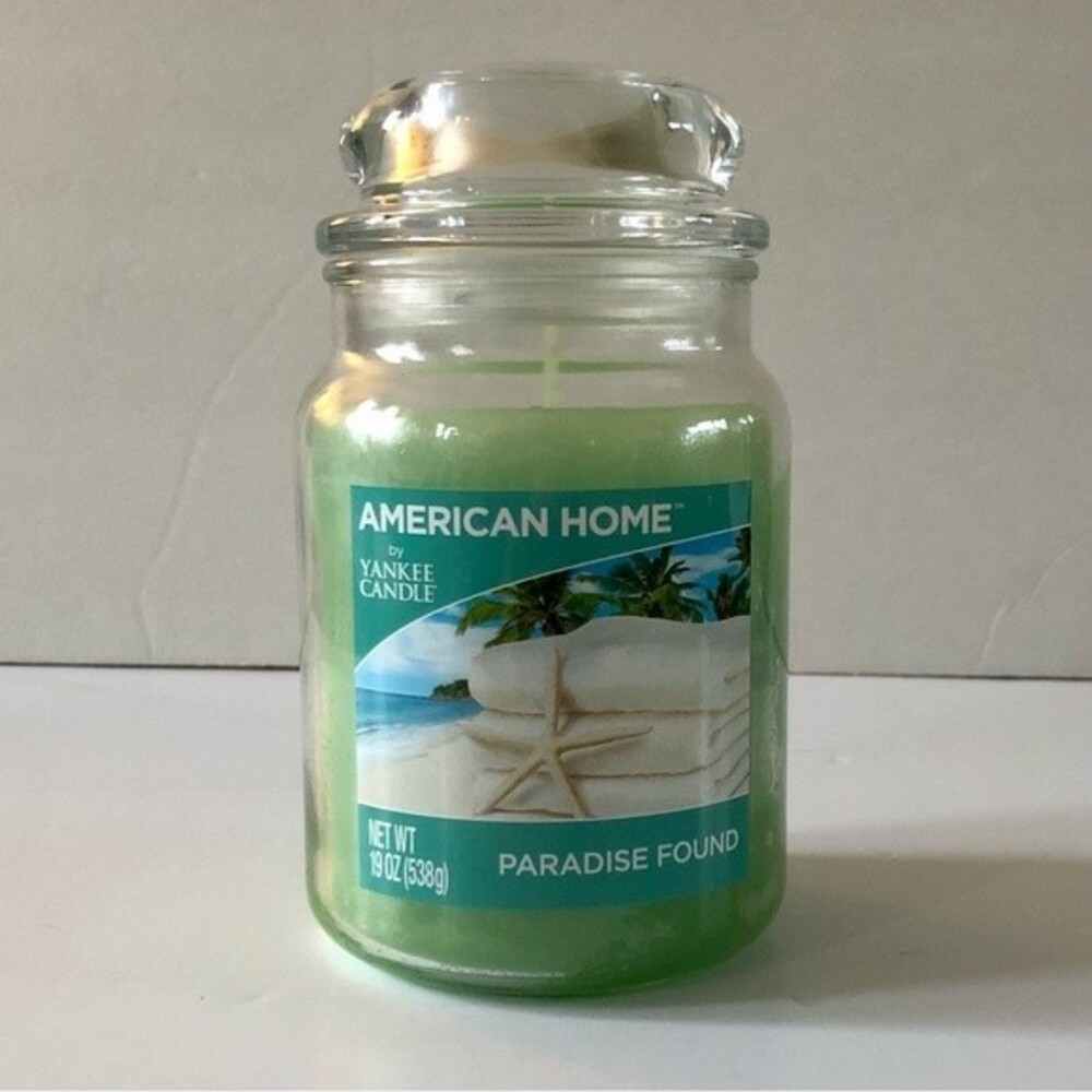 American Home Yankee Candle Paradise Found Large Jar Candle NWT